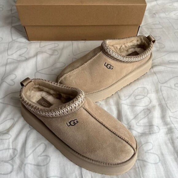 Ugg Women's Tazz Platform Slipper Sand - Picture 4 of 7